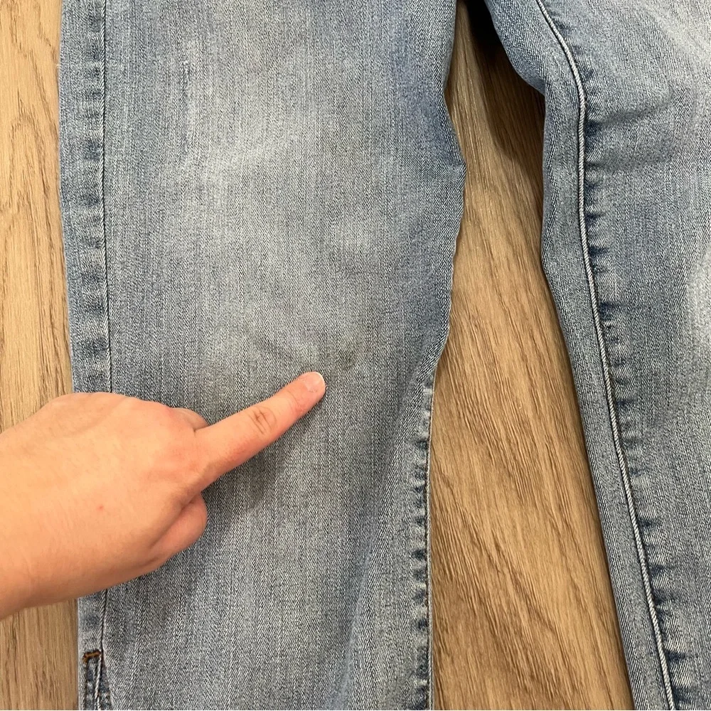 KUT From The Kloth Connie Ankle Skinny Jeans Light Wash Size 10